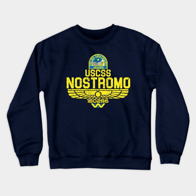 Nostromo 21 Crewneck Sweatshirt by carloj1956